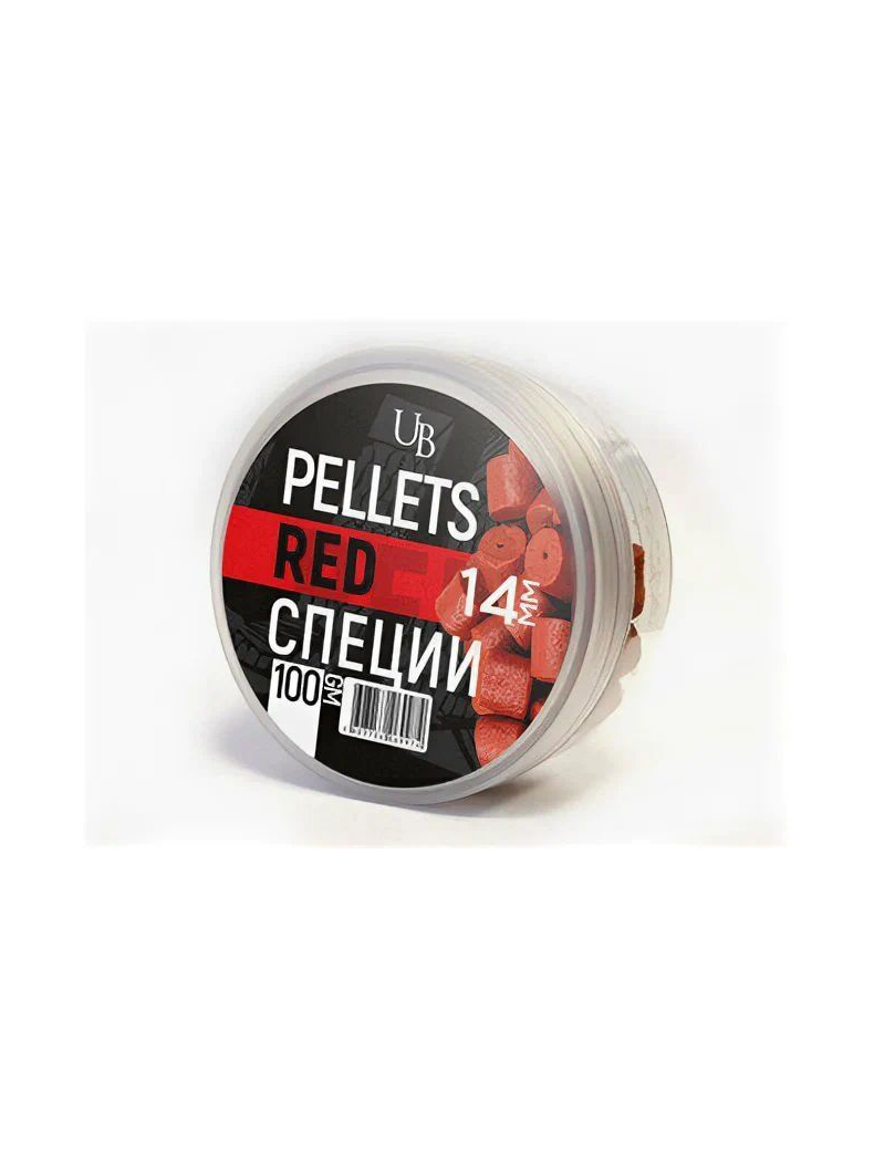 Пеллетс насадочный ULTRABAITS Pellets RED SPICES (Красные Специи), Диаметр: 8 мм Пеллетс насадочный ULTRABAITS Pellets RED SPICES (Красные Специи), Диаметр: 8 мм
