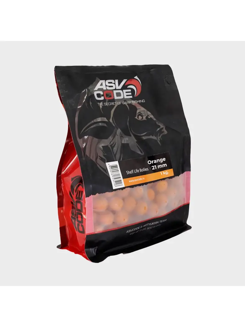 Бойлы вареные ASV CODE Orange (Мандарин) 1кг, Диаметр: 15 мм, изображение 2 Бойлы вареные ASV CODE Orange (Мандарин) 1кг, Диаметр: 15 мм, изображение 2