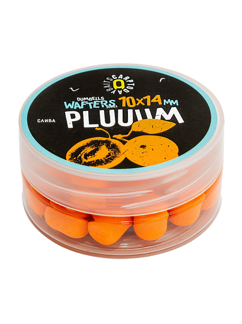 Вафтерсы Carptoday Baits Wafters Plum (Слива) 10х14мм, Диаметр: 10 х 14 мм, Вкус: Слива Вафтерсы Carptoday Baits Wafters Plum (Слива) 10х14мм, Диаметр: 10 х 14 мм, Вкус: Слива