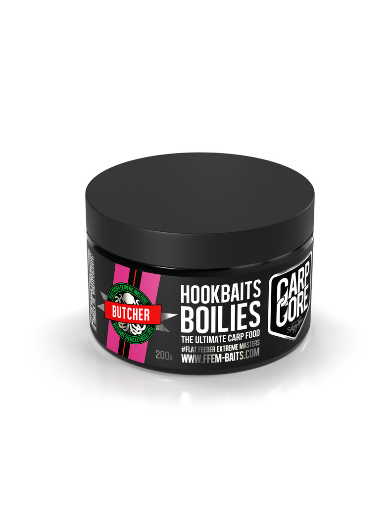 Насадочные бойлы FFEM Hookbaits Boilies Butcher (Кальмар, Осьминог и Клюква), Диаметр: 20 мм