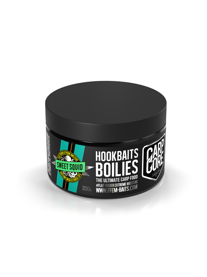 Насадочные бойлы FFEM Hookbaits Boilies Sweet Squid (Кальмар и Сладкие Фрукты), Диаметр: 20 мм