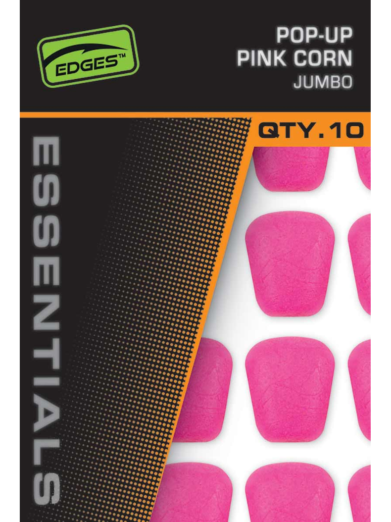 Плавающая искусственная кукуруза FOX Essentials Pop-Up Corn, Размер: Jumbo, Цвет: Розовый