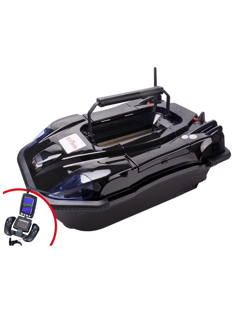 Прикормочный кораблик BOATMAN LEADER Pro BLACK, изображение 5 Прикормочный кораблик BOATMAN LEADER Pro BLACK, изображение 5