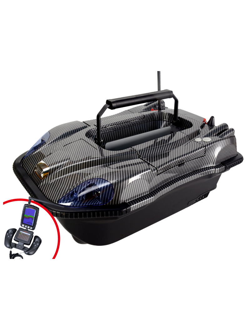 Прикормочный кораблик BOATMAN LEADER Pro CARBON, изображение 5