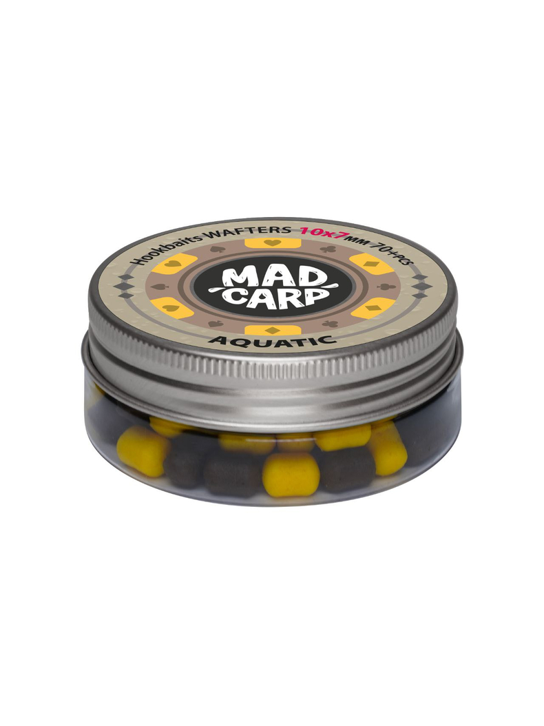 Вафтерсы Mad Carp Baits AQUATIC (Акватик) Wafters, Диаметр: 10 х 7 мм