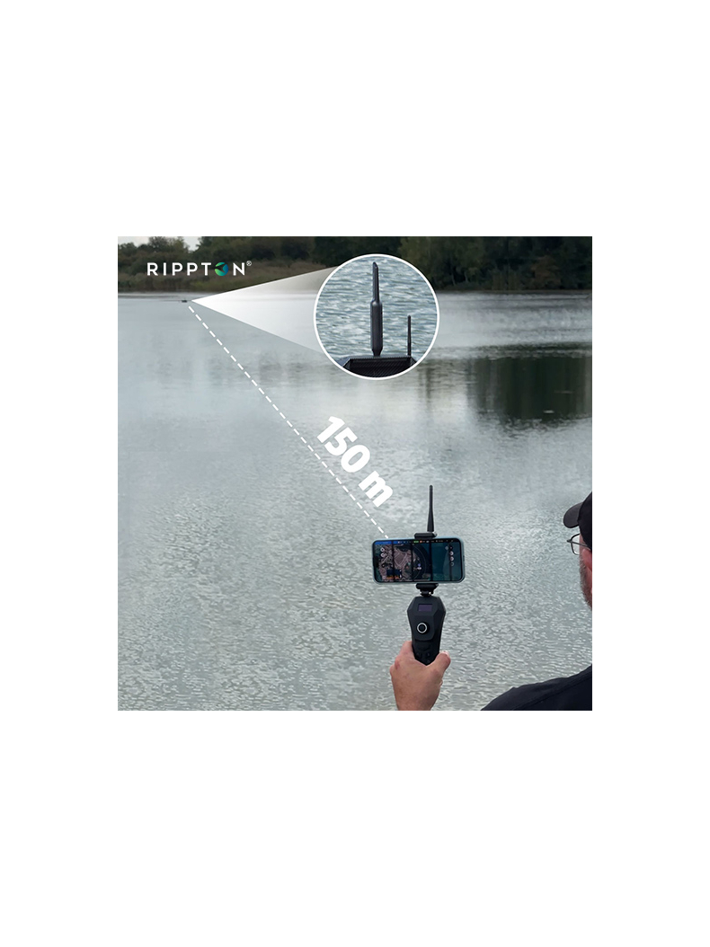 Усилитель сигнала RIPPTON X1 Wi-Fi Extender для эхолотота Hydroboat или Deeper, изображение 4