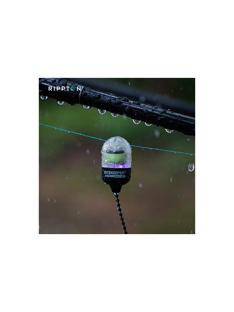Компактный сигнализатор поклёвки RIPPTON BiteKeeper Silver Bullet, Набор : для 4-х удилищ, изображение 6