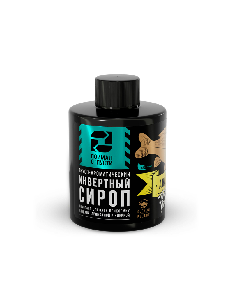 Сироп инвертный "Поймал – Отпусти" Ананас 350g, изображение 2