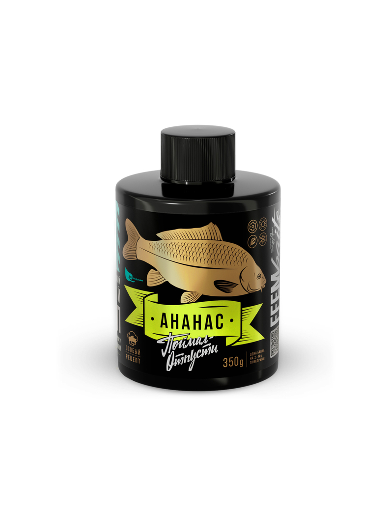 Сироп инвертный "Поймал – Отпусти" Ананас 350g