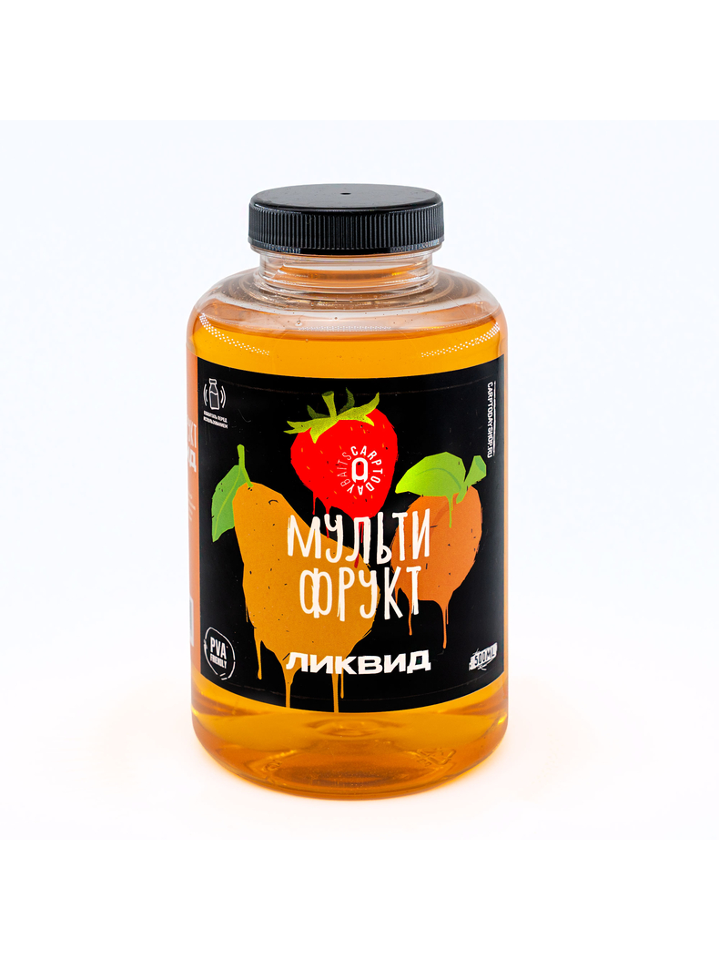 Ликвид Carptoday Baits Multi Fruit (Мульти Фрукт) 500мл, Вкус: Мульти Фрукт