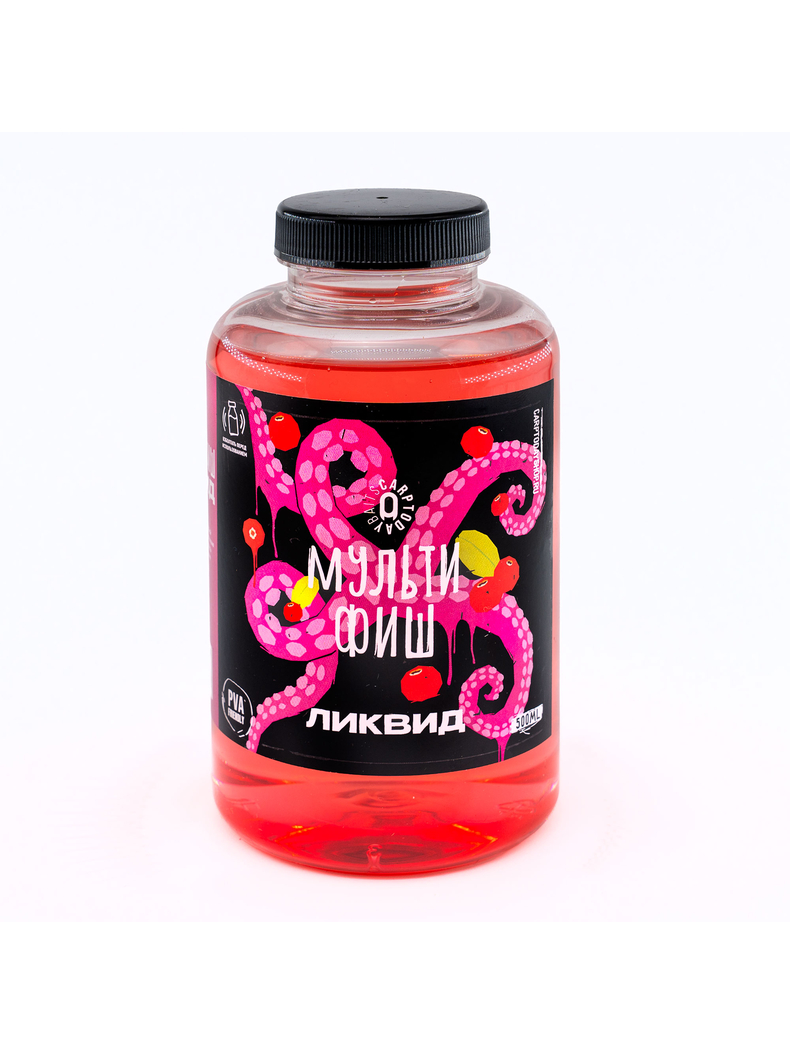 Ликвид Carptoday Baits Multi Fish (Мульти Фиш) 500мл, Вкус: Мульти Фиш