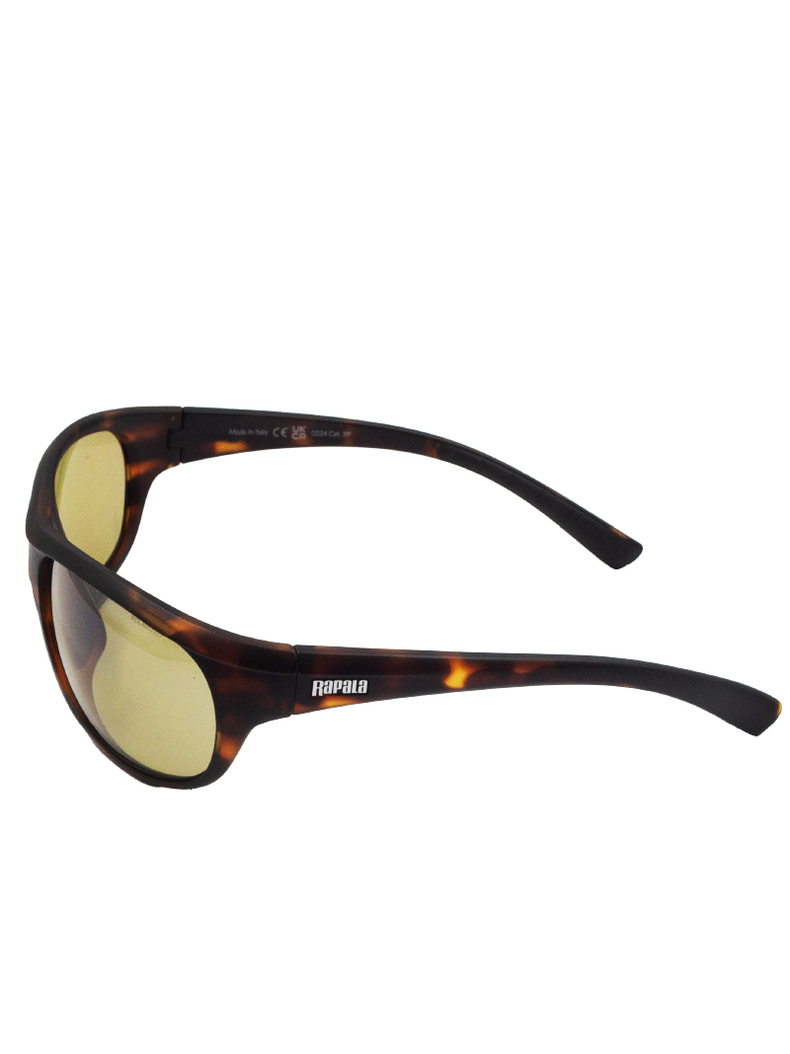 Очки RAPALA Precision Luzia Brown Havana Yellow Silver Mirror, изображение 3