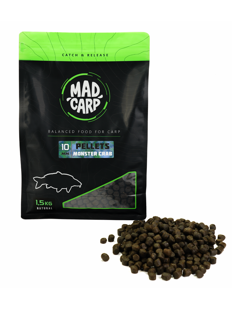 Пеллетс MAD CARP Baits MONSTER CRAB (Монстр Краб), Диаметр: 10 мм