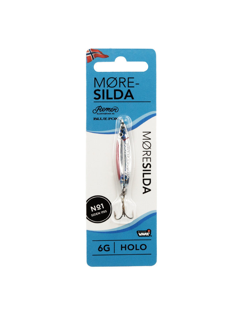 Блесна колебл. BLUE FOX Moresilda Holographic 06 /02 (Silver Red) Блесна колебл. BLUE FOX Moresilda Holographic 06 /02 (Silver Red)