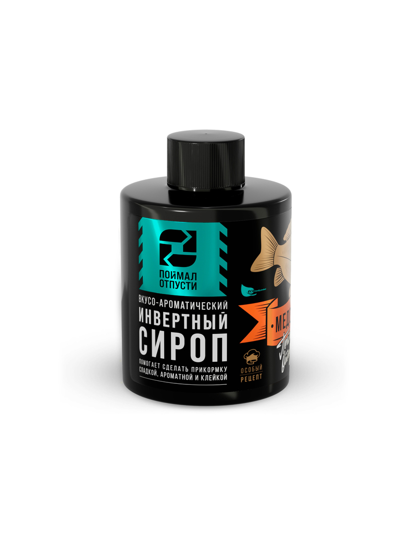 Сироп инвертный "Поймал – Отпусти" Медовик 350g, изображение 2