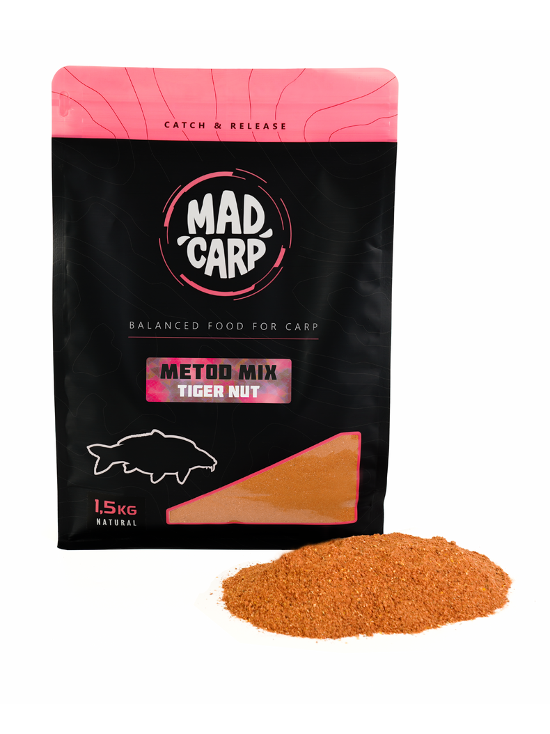 Метод микс MAD CARP Baits TIGER NUT (Тигровый Орех)