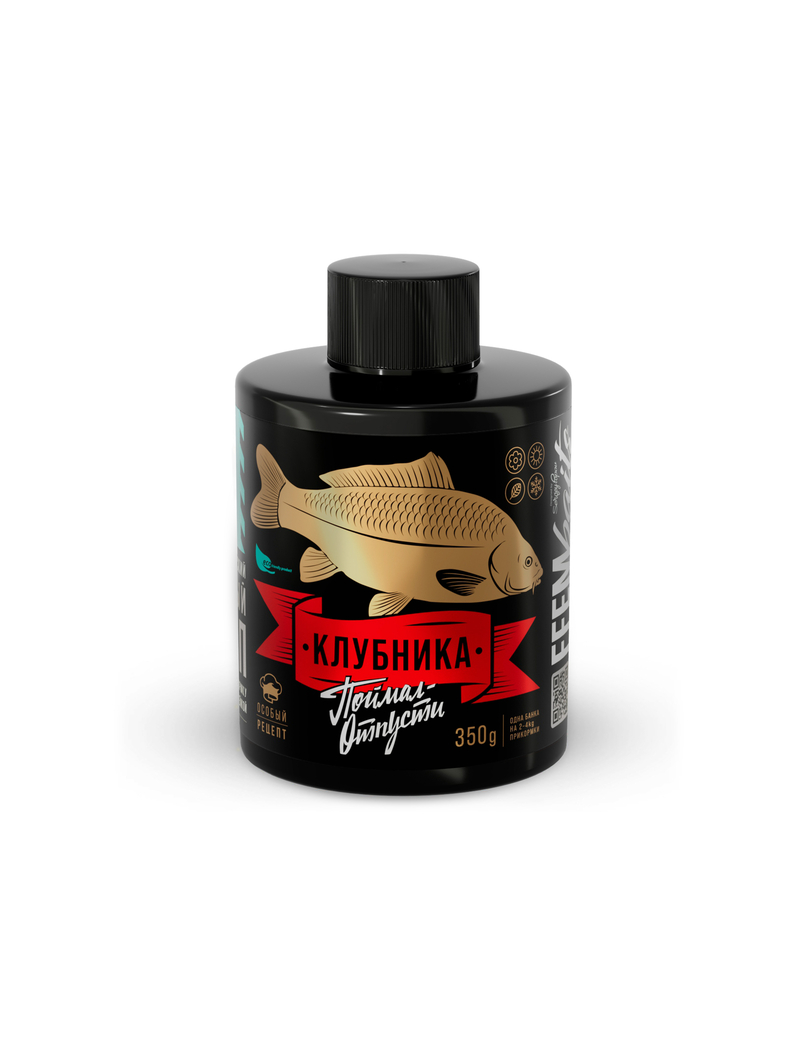 Сироп инвертный "Поймал – Отпусти" Клубника 350g