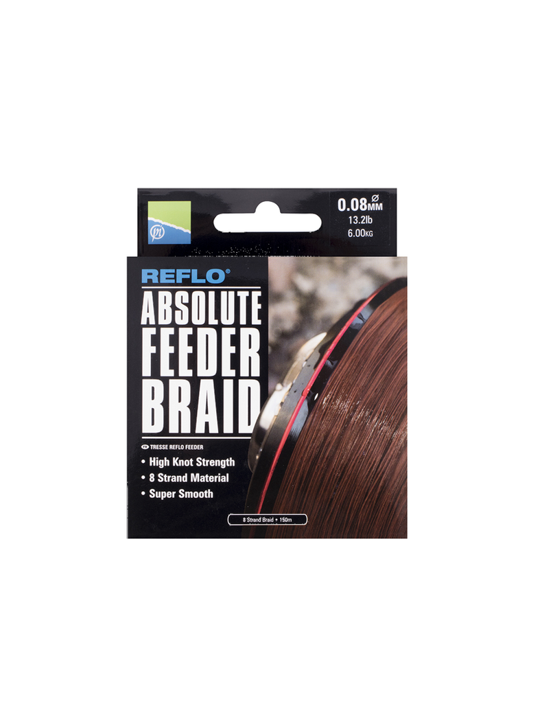 Шнур плетеный PRESTON Reflo Absolute Feeder Braid, Диаметр: 0,08 мм, изображение 2