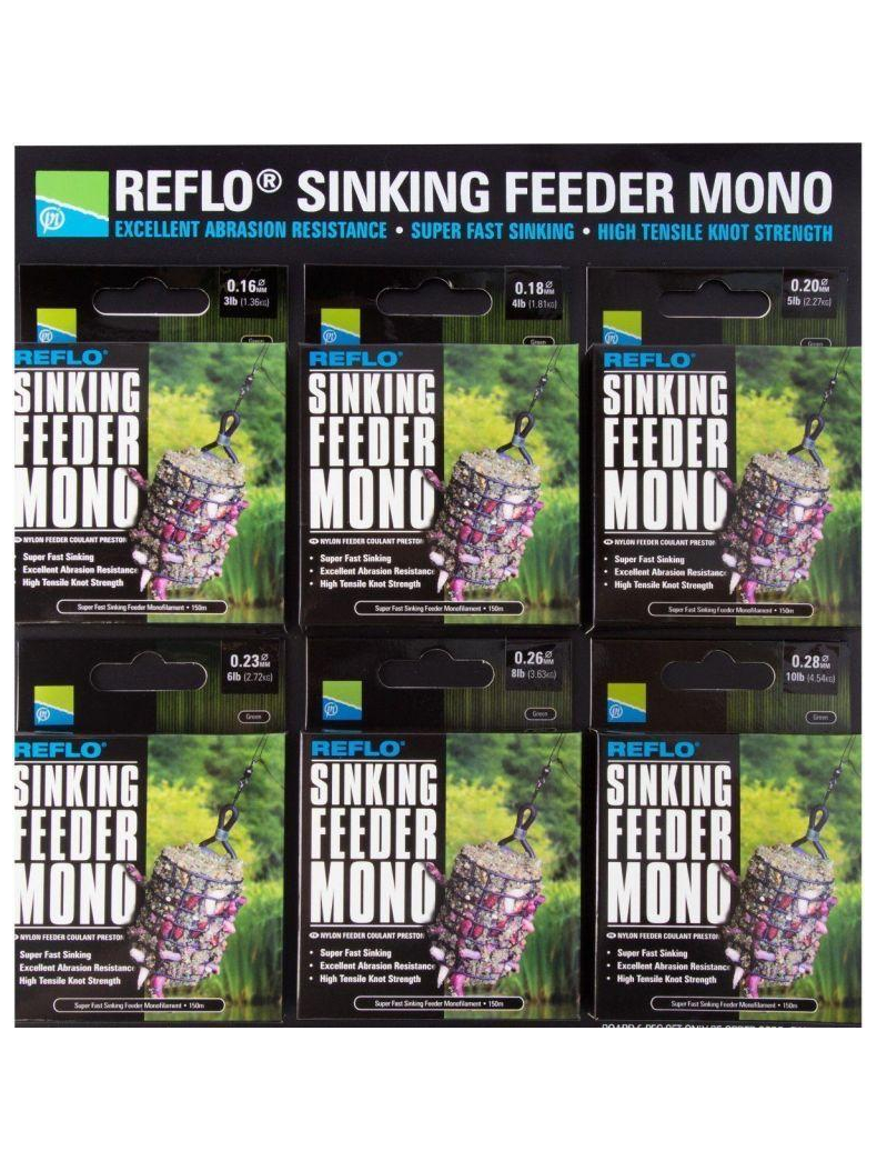 Леска PRESTON Reflo Sinking Feeder Mono, Диаметр: 0.23 мм, Диаметр лески: 0.23 мм, изображение 2