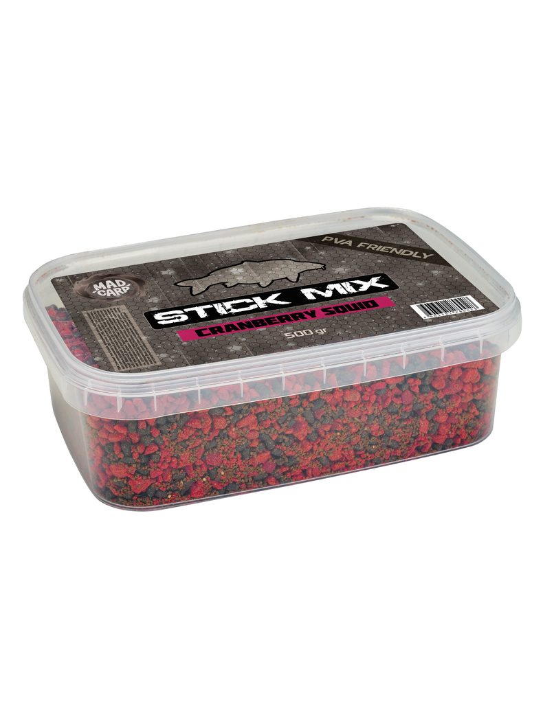 ПВА стик-микс MAD CARP Baits CRANBERRY SQUID (Клюква и Кальмар) ПВА стик-микс MAD CARP Baits CRANBERRY SQUID (Клюква и Кальмар)