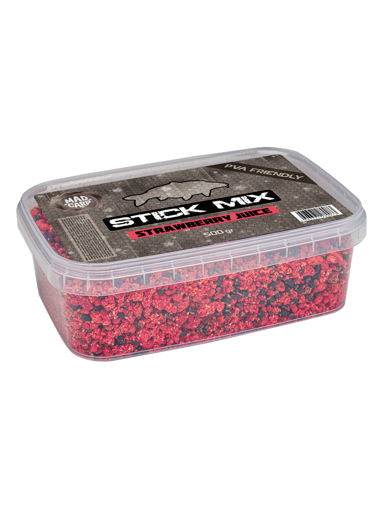 ПВА стик-микс MAD CARP Baits STRAWBERRY JUlCE (Клубника) ПВА стик-микс MAD CARP Baits STRAWBERRY JUlCE (Клубника)