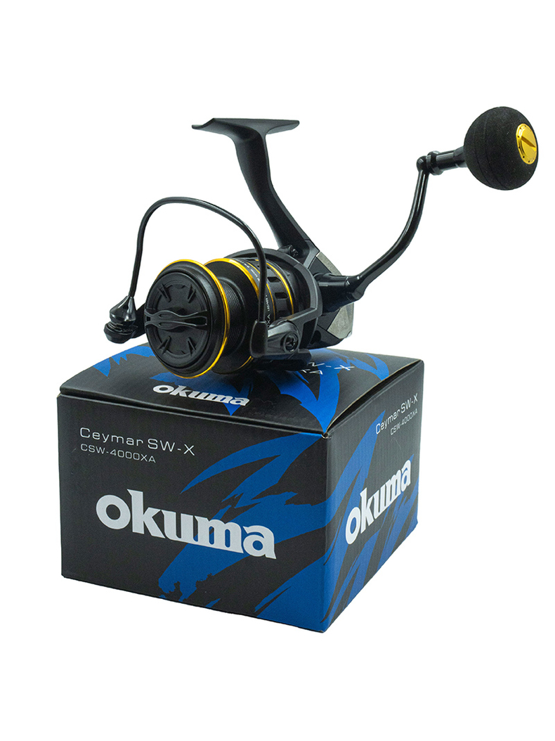 Катушка OKUMA Ceymar SW-X 4000XA 6.2:1 with Flite drive Extreme Speed, изображение 5