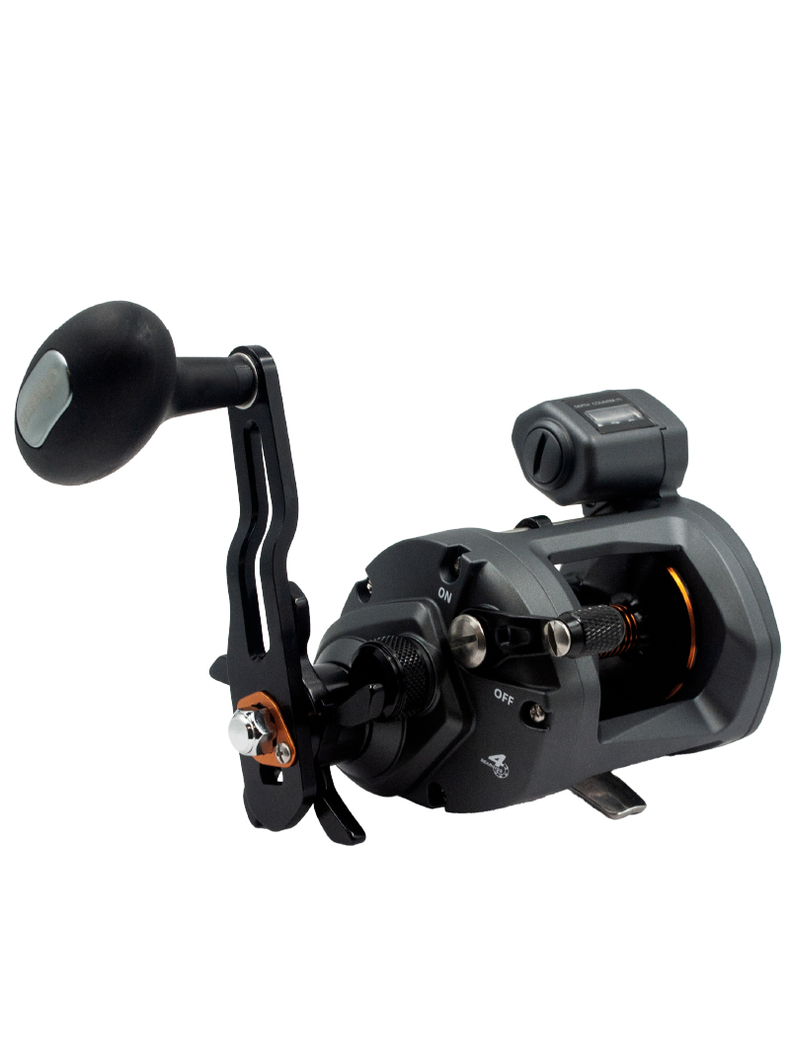 Катушка OKUMA Cold Water CW 20DLA Line Counter LH Trolling 5.1:1, изображение 2 Катушка OKUMA Cold Water CW 20DLA Line Counter LH Trolling 5.1:1, изображение 2