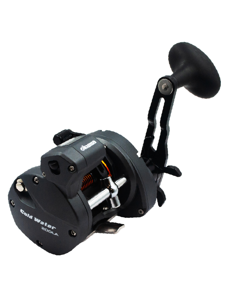 Катушка OKUMA Cold Water CW 20DLA Line Counter LH Trolling 5.1:1, изображение 4 Катушка OKUMA Cold Water CW 20DLA Line Counter LH Trolling 5.1:1, изображение 4