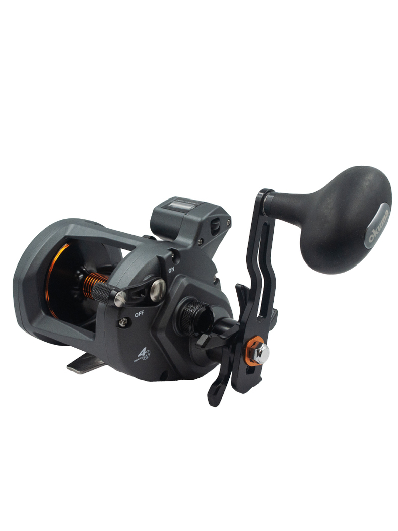 Катушка OKUMA Cold Water CW 30DHA Line Counter RH Trolling High Speed 6.2:1