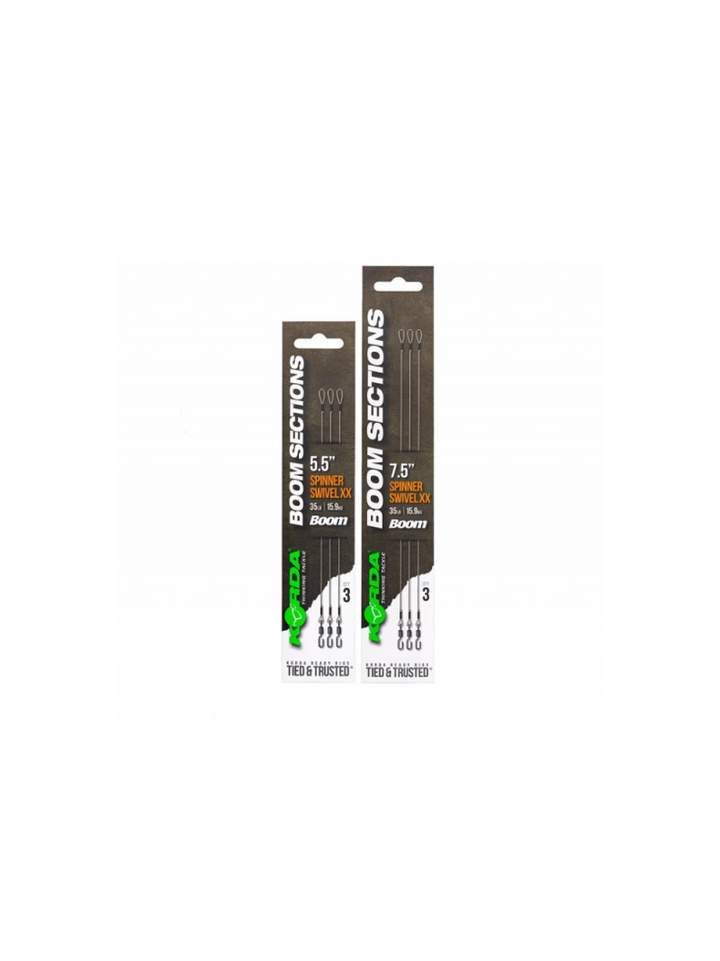 Отвод с быстросъемным вертлюгом KORDA Boom Spinner Swivel XX 14см