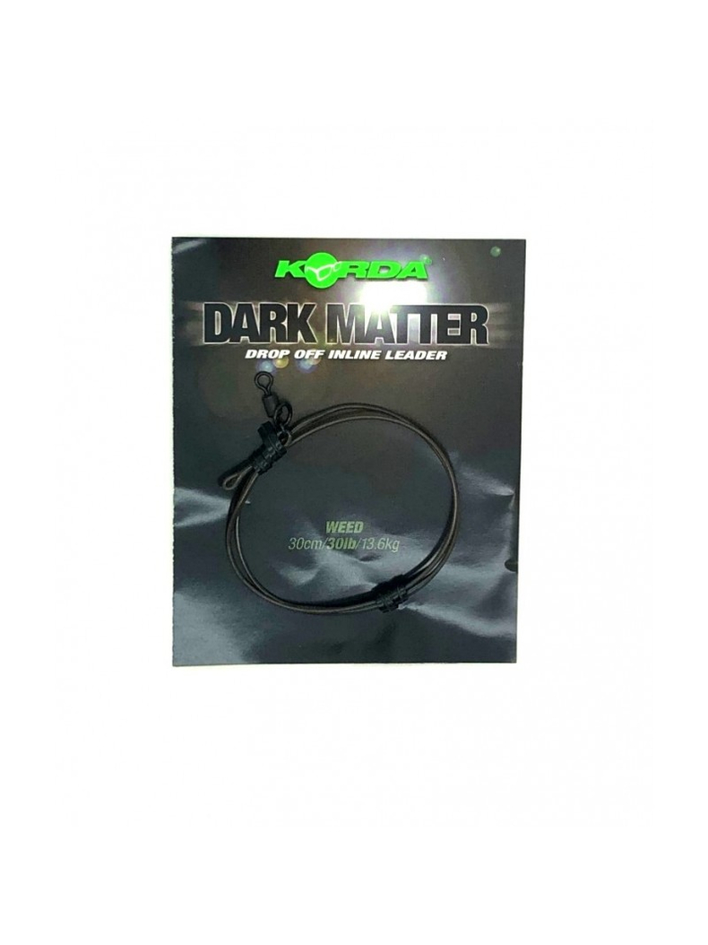 Готовый монтаж KORDA Dark Matter Drop Off Inline, Цвет: Weed (Водоросли)