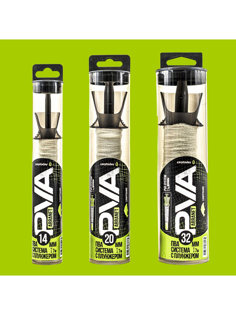 ПВА система с плунжером Carptoday PVA Abranet, Диаметр сетки: 20 мм, изображение 9