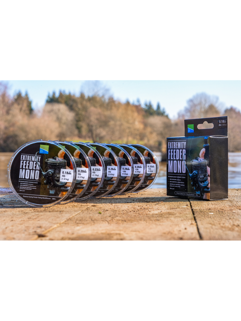 Леска фидерная PRESTON Extremity Feeder Mono 300m 0.26mm, изображение 5
