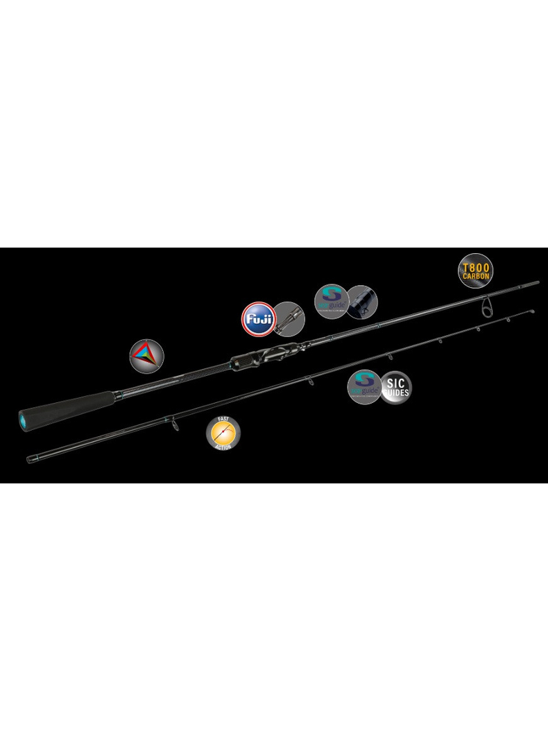 Удилище спиннинговое Sportex Black Arrow G4, Длина: 2.40 м, Тест: 17 - 75 г, изображение 3