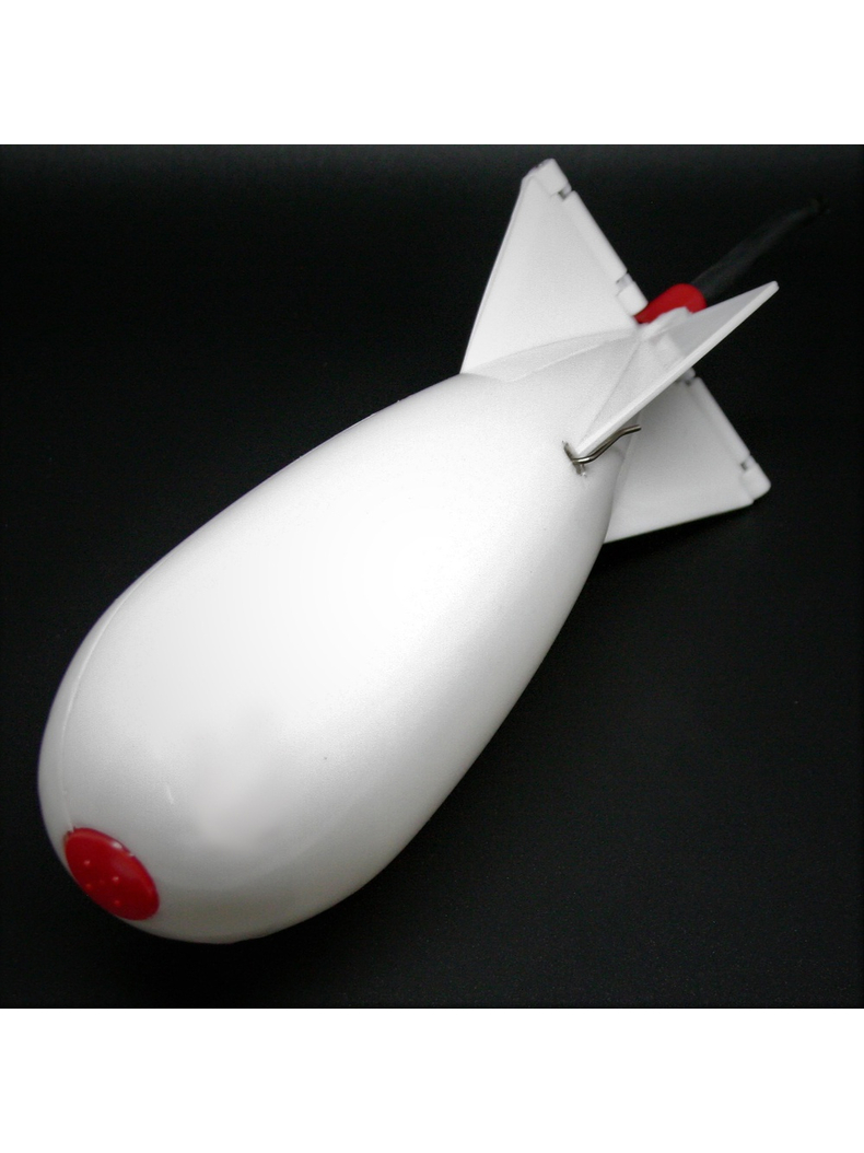 Прикормочная ракета Caiman белая, Размер: X Large