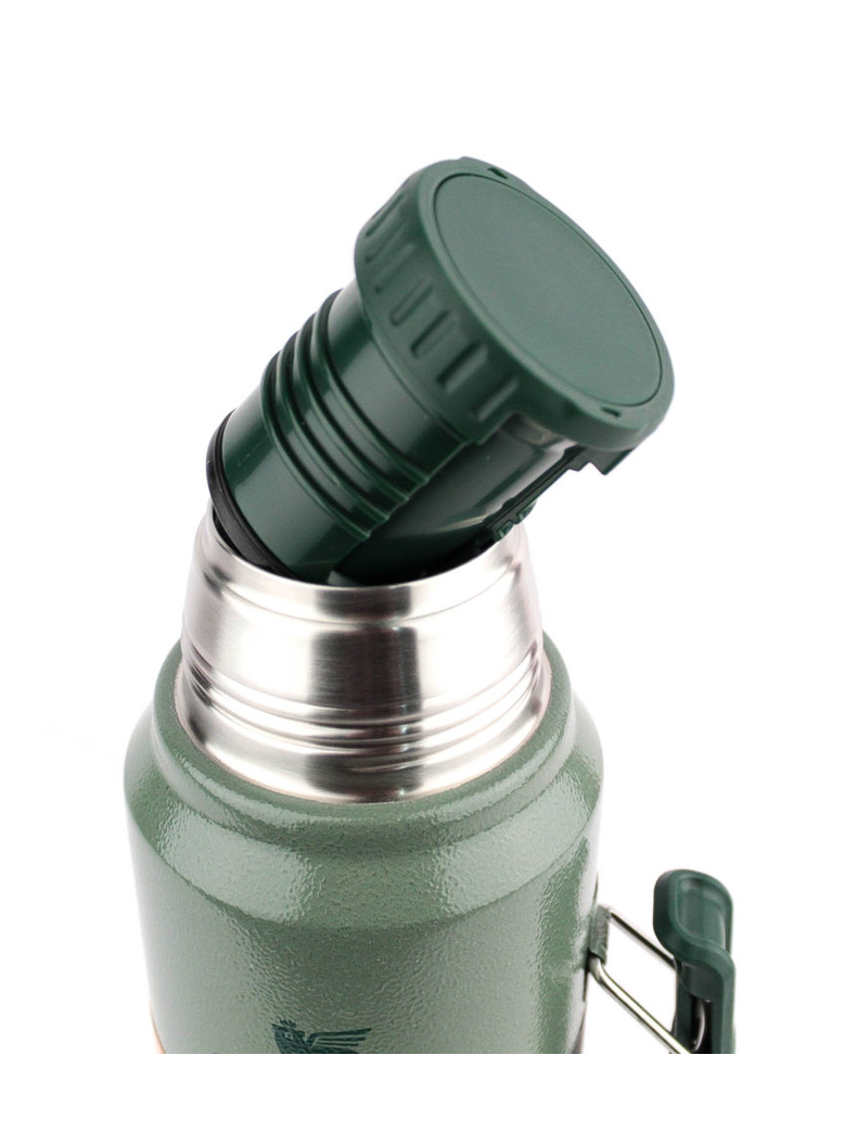Термос STANLEY Classic 1.4L тёмно-зелёный, изображение 4