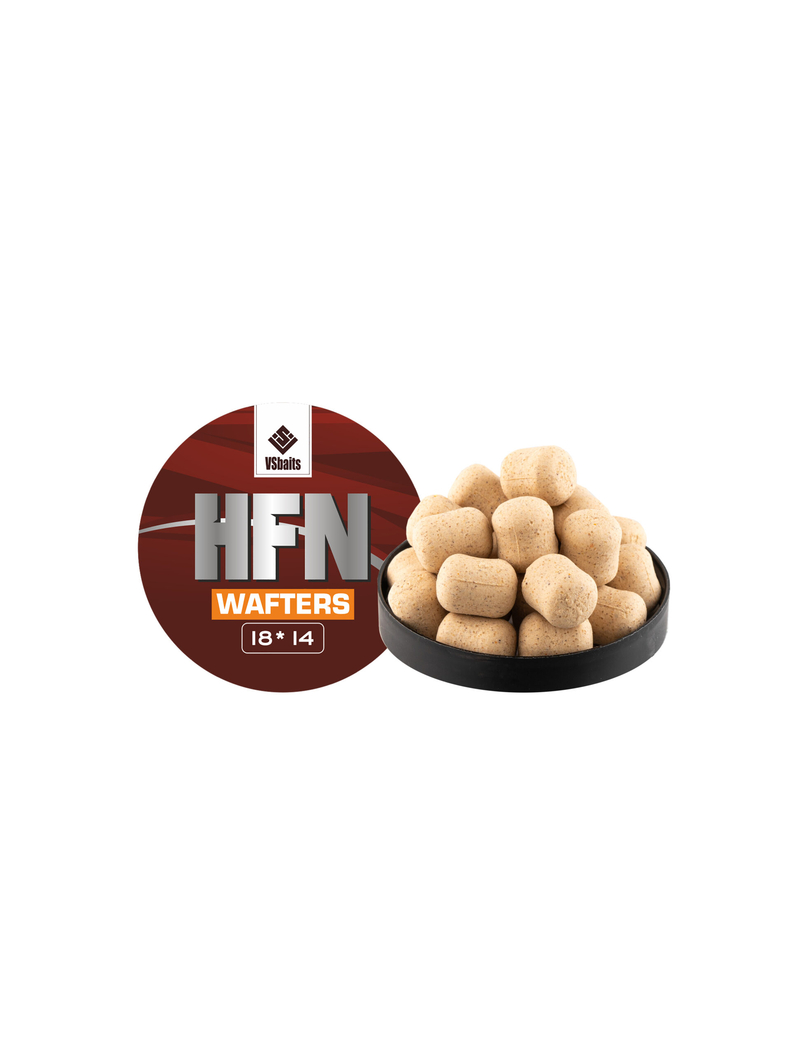 Вафтерсы VSBaits (HFN) Креветка + Земляника 70г 18х14мм, Диаметр: 18 х 14 мм, Вкус: HFN (Креветка + Земляника)