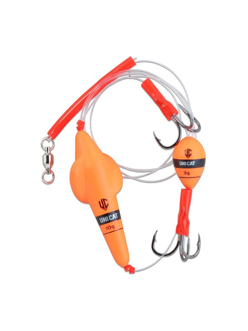 Готовая оснастка UNI CAT Rotating Worm Rig - 20g + 5g / 160cm Готовая оснастка UNI CAT Rotating Worm Rig - 20g + 5g / 160cm