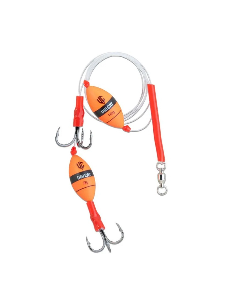 Готовая оснастка UNI CAT Smelly Bait GT-41 Rig - 7.5g + 10g / 160cm Готовая оснастка UNI CAT Smelly Bait GT-41 Rig - 7.5g + 10g / 160cm