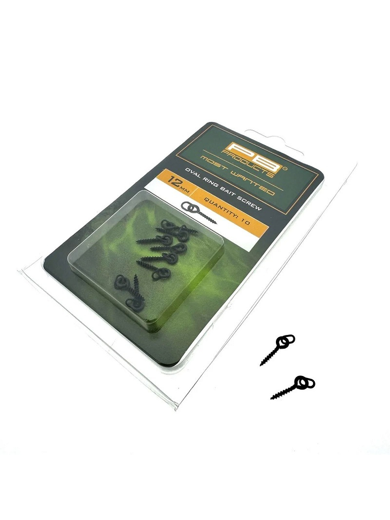 Крепление для плавающей насадки PB Products Oval Ring Bait Screw - 12mm / 10шт. Крепление для плавающей насадки PB Products Oval Ring Bait Screw - 12mm / 10шт.