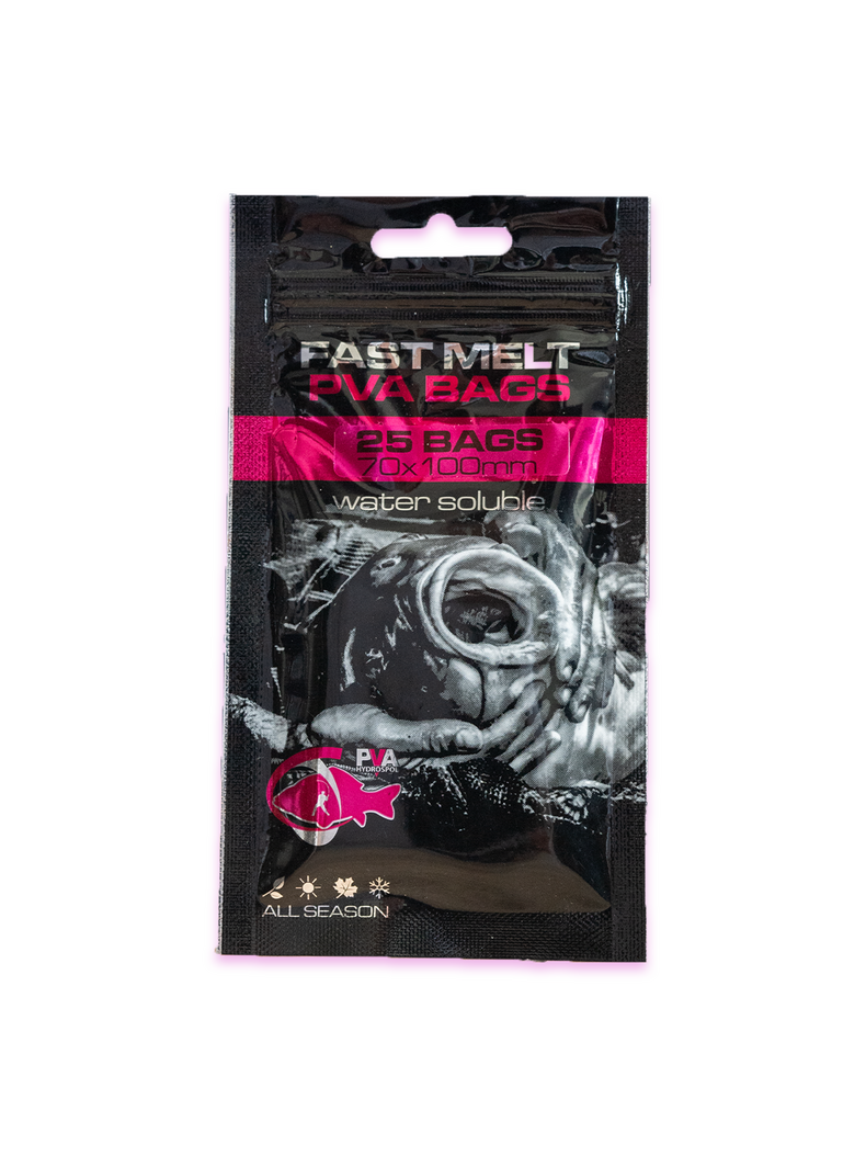 Растворимые ПВА мешки PVA HYDROSPOL PVA Bags 70х100мм 25 штук