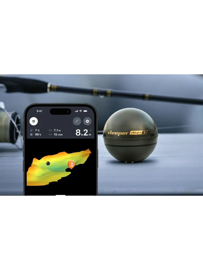 Беспроводной эхолот Deeper Smart Sonar Chirp+ 3.0, изображение 3