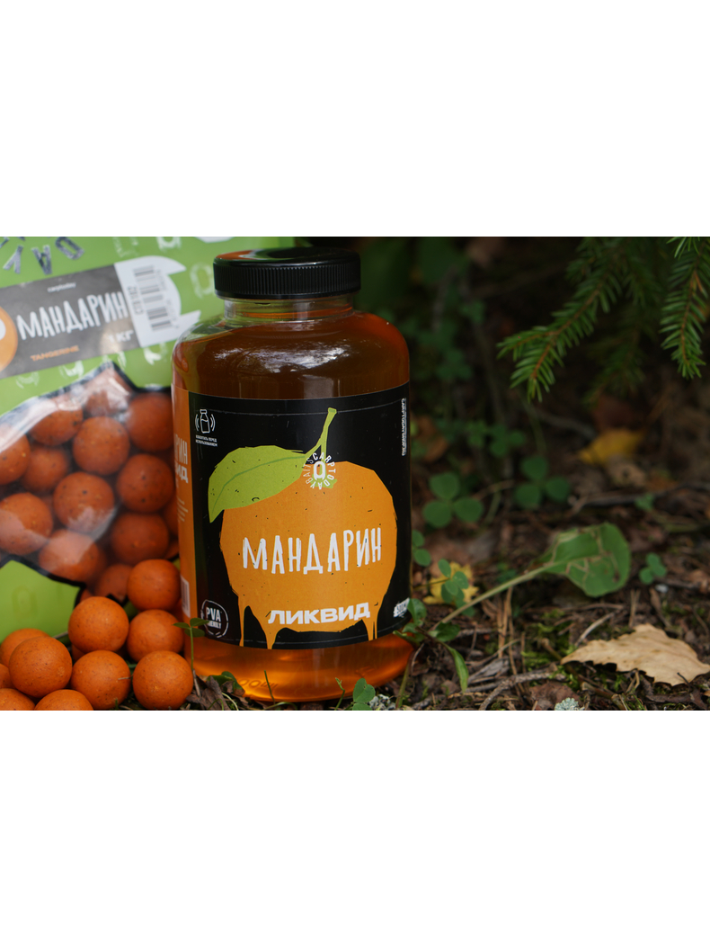 Ликвид Carptoday Baits Tangerine (Мандарин) 500мл, Вкус: Мандарин, изображение 2