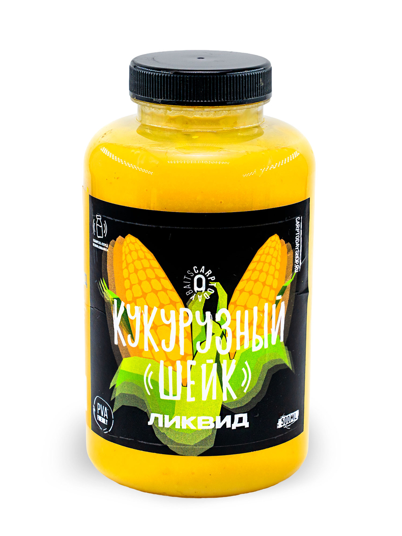 Ликвид Carptoday Baits Corn Shake — Кукурузный Шейк 500 мл