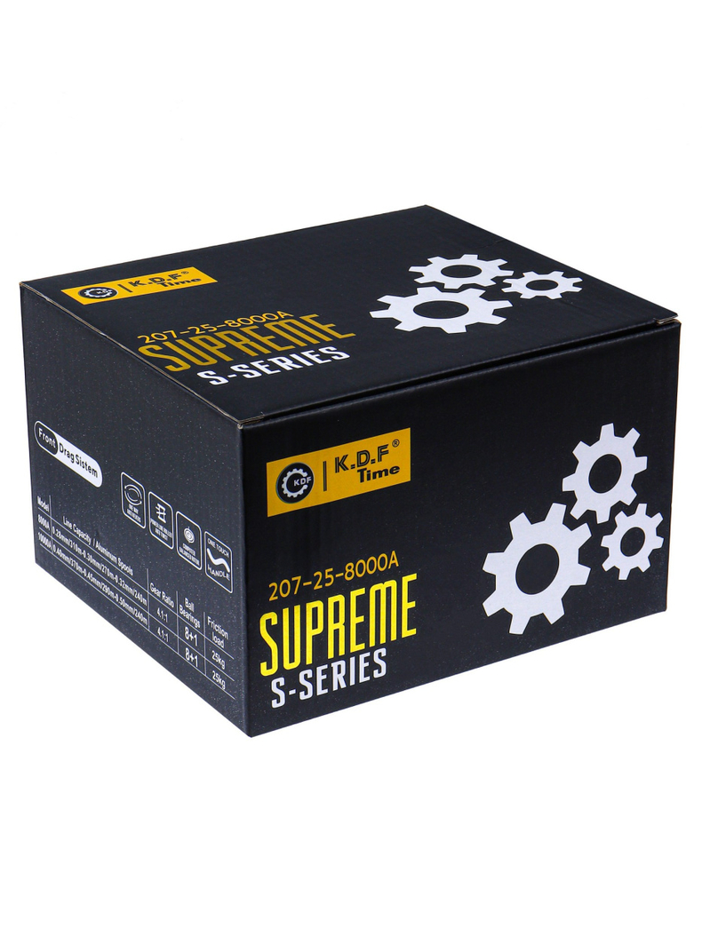 Катушка карповая с быстрым фрикционом KDF Supreme S-Series 8000, изображение 8