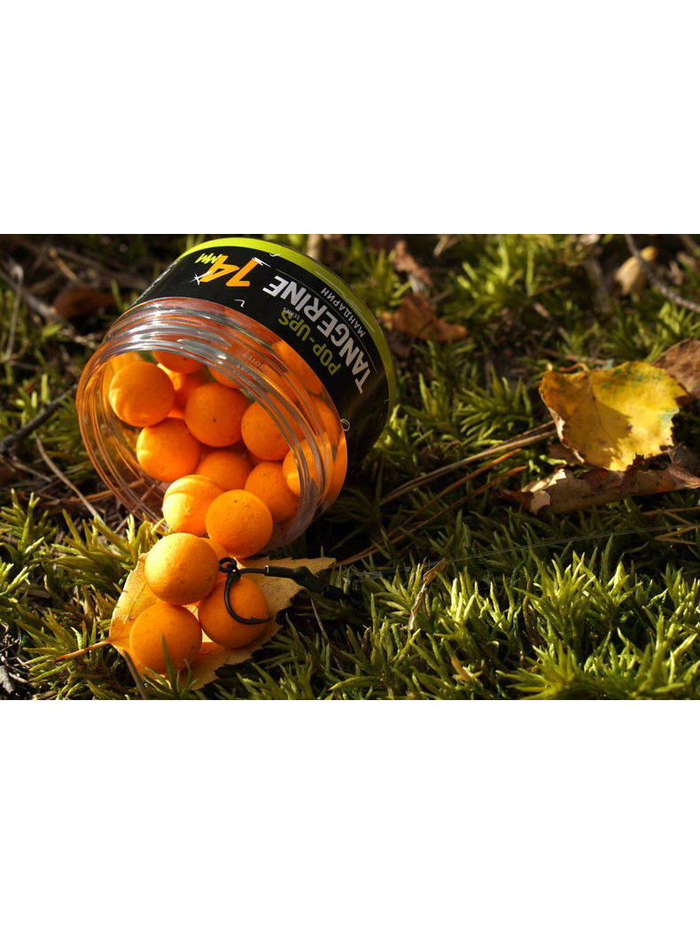 Бойлы плавающие Carptoday Baits Pop Ups Tangerine (Мандарин) 14 мм, Диаметр: 14 мм, Вкус: Мандарин, изображение 3