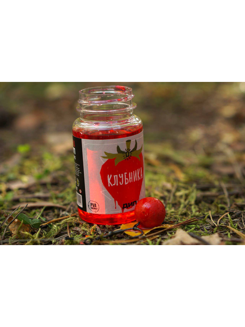 Дип Carptoday Baits Strawberry (Клубника) 100мл, Вкус: Клубника, изображение 2