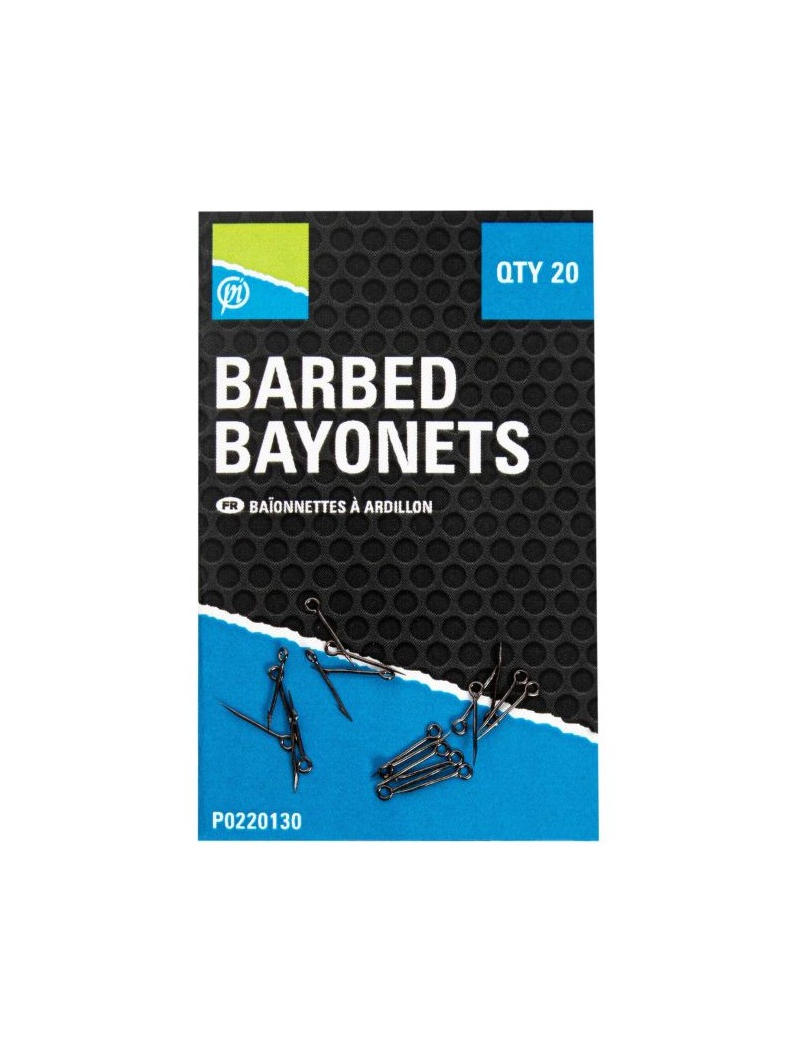 Крепления для насадок PRESTON Barbed Bayonets