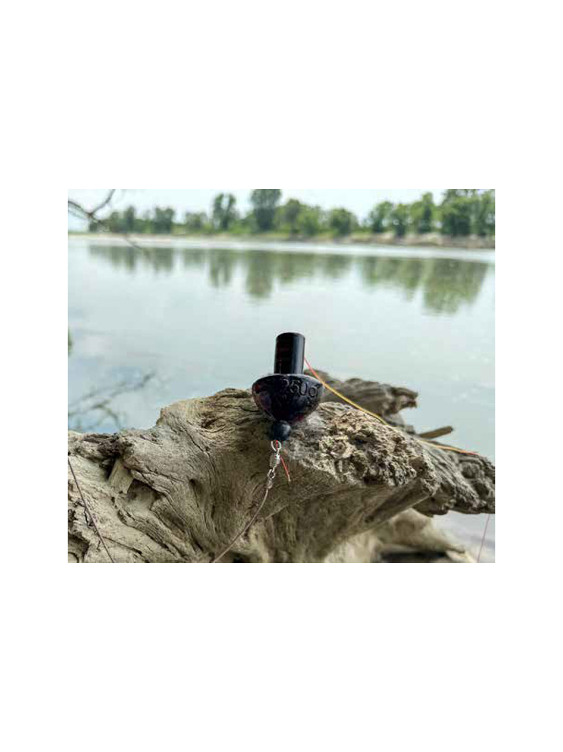 Блесны вертикальные UNI CAT VERJICAL & Clonk Blaster - 200g - Black Firetiger - 2шт., изображение 3