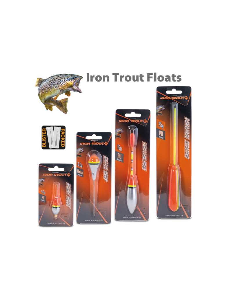 Поплавок IRON TROUT Profi RATTLE DROP Float - 3g / 11cm, изображение 2